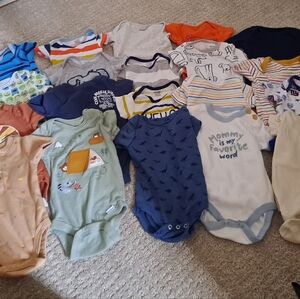 Baby boy clothes 0-3 months bundle of 20 pieces